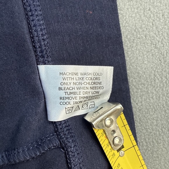 Coolibar Summer Leggings Womens Large Navy Travel Outdoor Stretch UPF Light NWT - Picture 6 of 15